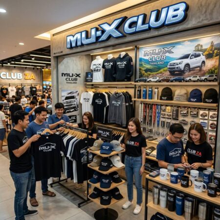 เสื้อ หมวก MU-X CLUB COLLECTION