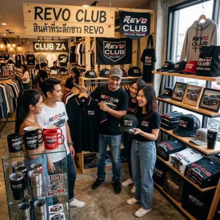 เสื้อ หมวก REVO CLUB COLLECTION