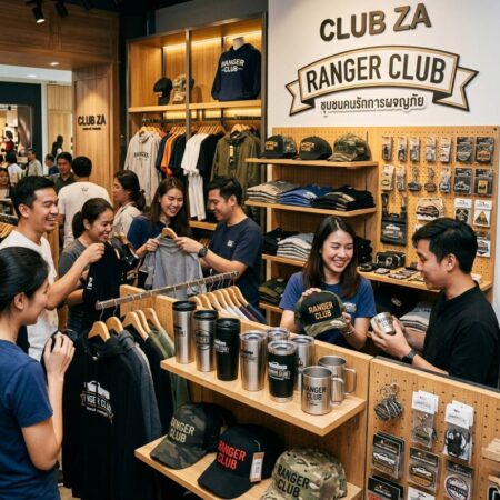 เสื้อ หมวก RANGER CLUB COLLECTION