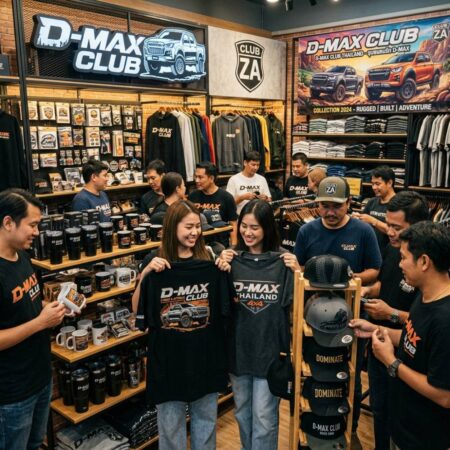 เสื้อ หมวก D-MAX CLUB COLLECTION