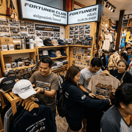 เสื้อ หมวก FORTUNER CLUB COLLECTION