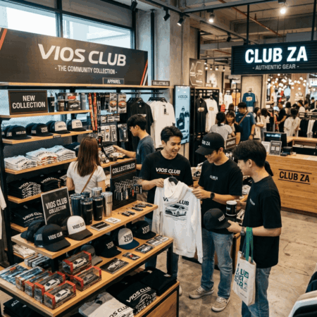 เสื้อ หมวก VIOS CLUB COLLECTION